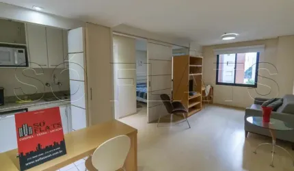Flat com 02 dormitórios em Moema, próximo ao Shopping e Avenida Ibirapuera