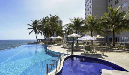Flat mobiliado e com serviços para investimento em Salvador - BA
