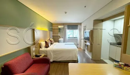 Flat Nações Unidas, disponível para venda com 27m² e 01 vaga de garagem