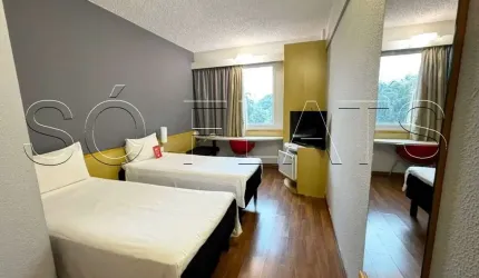 Flat para investimento em Santo André, bandeira Ibis