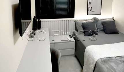 Apartamento com 02 dormitório e com toda comodidade de Flat. Paradise Garden
