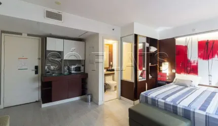 Flat no Melia Ibirapuera para morar ou investir - Prox. ao metrô