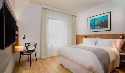 Flat  disponível à venda no Radisson Berrini para morar ou investir