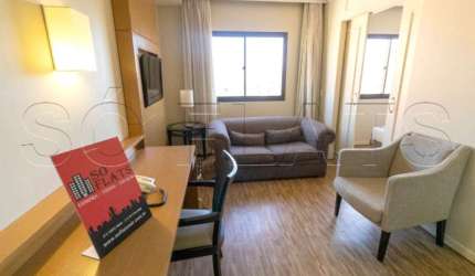 Flat The World 30m² 1 dormitório 1 vaga na Vila Olímpia para locação.