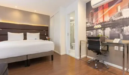 Flat  disponível para venda com 25m² e 01 vaga de garagem