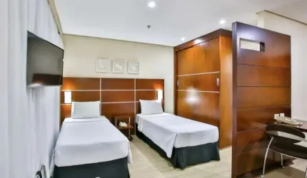 Flat Transamérica Nações Unidas disponível para venda com 28m² e 01 vaga de garagem