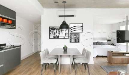 Residencial Geo Berrini 63m², 1 dormitório e 1 vaga de garagem para locação no Brooklin.