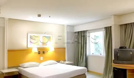 Flat Radisson Vila Olímpia disponível para venda com 31m² e 01 vaga de garagem