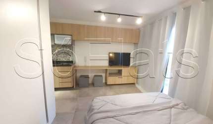 Studio Is Moema, flat disponível para locação, contendo 28m² e 1 dormitório.