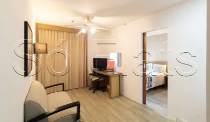 Apartamento no Nobile Paulista Prime com 32m², 1 dormitório e 1 vaga de garagem.