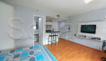 Flat no Melia Ibirapuera para locação com 30m², 1 dormitório e 1 vaga em Moema.