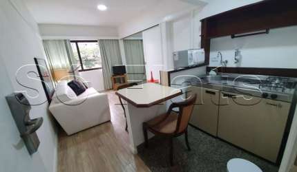 Flat New Citi  32m² 1 dormitório 1 vaga para locação no Itaim Bibi.