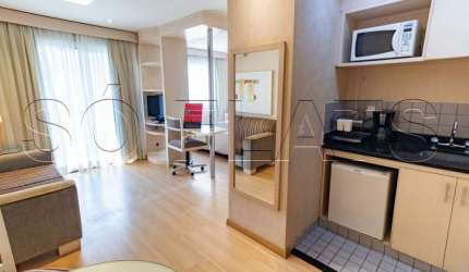 Flat Saint Charbel 37m² 1 dormitório 1 vaga para locação na Bela Vista.