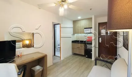 Studio Nobile Paulista Prime 32m² com 1 dormitório e 1 vaga de garagem.