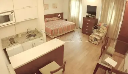 Studio Melia Jardim Europa para locação 30m² com 1 dormitório e 1 vaga
