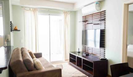 Flat próximo a Av. Luis Carlos Berrini, Marginal Pinheiros, sem burocracia e sem fiador