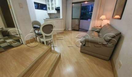 Flat  Paulista Wall Street 55m² 1 dormitório 1 vaga para locação no bairro Bela Vista