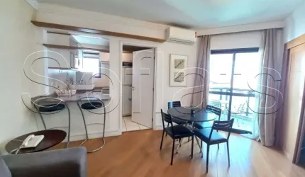 Flat Paradise Garden com 60m²,1 dormitório e 1 vaga