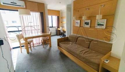 Flat Nobile Suites Congonhas 44m² 1 dormitório 1 vaga para locação.