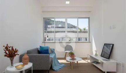 Apartamento com 106 m2, dois quartos e sala ampla, vaga, reformado, frente, andar alto!