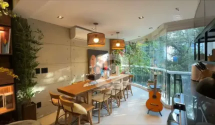Leblon, Condominio Maison Leblon, reformado, 4 suites, 3 vagas, 173m2.