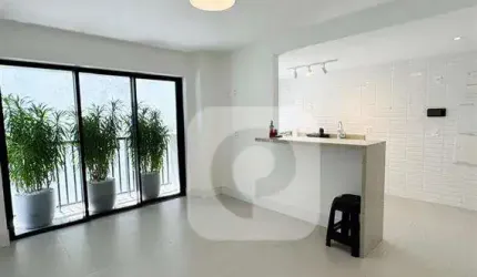 Apartamento novo 3 quartos (suíte) varanda e vaga no Leblon