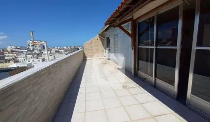 VENDE EM COPACABANA COBERTURA DUPLEX POSTO 4, VAGA, 160M