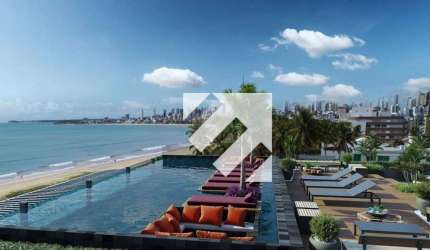 Flat com 1 dormitório à venda, 21 m² por R$ 405.000,00 - Bessa - João Pessoa/PB
