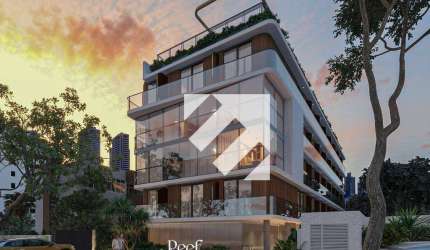 Flat com 1 dormitório à venda por R$ 414.488,00 - Cabo Branco - João Pessoa/PB