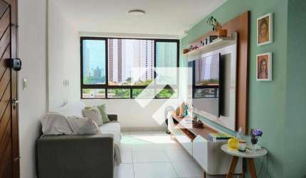Apartamento com 3 dormitórios à venda por R$ 480.000 - Altiplano Cabo Branco - João Pessoa/PB