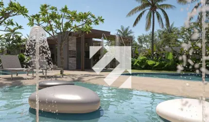 Flat com 1 dormitório à venda por R$ 400.000,00 - Ponta de Campina - Cabedelo/PB