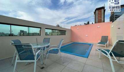 Cobertura com 3 dormitórios à venda, 331 m² por R$ 2.900.000,00 - Gonzaga - Santos/SP