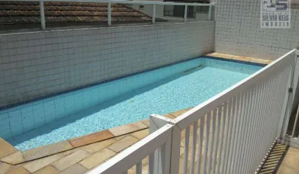 Apartamento Garden com 3 dormitórios, 77 m² - venda por R$ 1.450.000,00 ou aluguel por R$ 14.994,00/mês - Gonzaga - Santos/SP