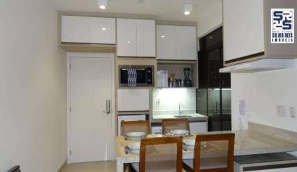 Kitnet com 1 dormitório à venda, 53 m² por R$ 800.000,00 - Pompéia - Santos/SP