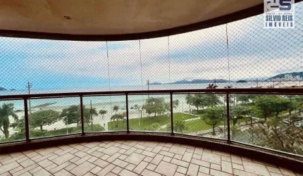 Apartamento com 4 dormitórios para alugar, 243 m² por R$ 15.000,02/mês - Embaré - Santos/SP