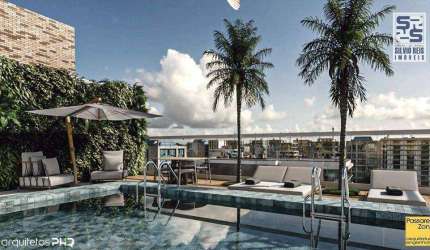 Apartamento com 2 dormitórios à venda, 82 m² por R$ 880.000,00 - Aparecida - Santos/SP