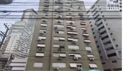 Apartamento com 2 dormitórios à venda, 56 m² por R$ 488.000 - Pompéia - Santos/SP