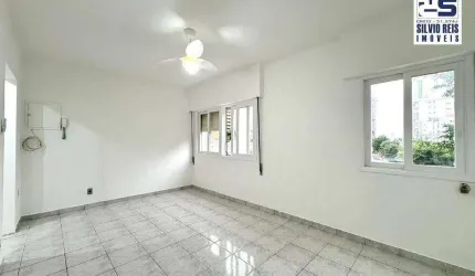 Apartamento com 1 dormitório para alugar, 23 m² - Aparecida - Santos/SP