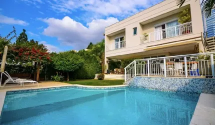 Casa em condomínio fechado com 4 quartos à venda na Avenida Sagitário, 900, Alphaville, Barueri por R$ 5.850.000