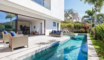 Casa em condomínio fechado com 4 quartos à venda na Avenida dos Parques, 351, Tamboré, Santana de Parnaíba por R$ 6.100.000