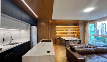 Apartamento mobiliado no Atiradores