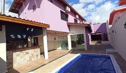 Casa em Condomínio para Venda em São Carlos, Parque Faber Castell I, 3 dormitórios, 3 suítes, 7 banheiros, 5 vagas