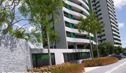 Apartamento para Venda em Natal, Capim Macio, 3 dormitórios, 4 suítes, 2 banheiros, 2 vagas