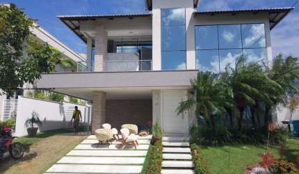 Casa em Condomínio para Venda em Parnamirim, Pium (Distrito Litoral), 6 dormitórios, 4 suítes, 5 banheiros, 4 vagas