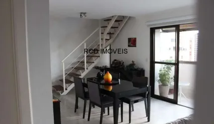 Cobertura de luxo: 4 quartos, 2 suítes, 2 salas, 5 banheiros, 3 vagas, 210m²