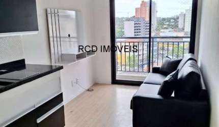 Apartamento para alugar no Butantã, ao lado do metrô: 1 quarto,  1 vaga de garagem, 32m² de área, lazer