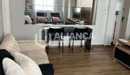 Apartamento com 1 dormitório à venda, 60 m² por R$ 425.000,00 - José Menino - Santos/SP