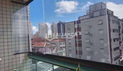 Apartamento com 3 dormitórios à venda, 150 m² por R$ 1.000.000,00 - Embaré - Santos/SP