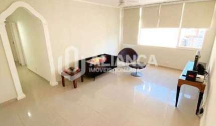 Apartamento 2 dormitórios, 1 Vaga, Pé na Areia - José Menino - Santos/SP