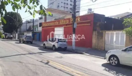 Terreno para alugar, 438 m² por R$ 7.379,00/mês - Embaré - Santos/SP